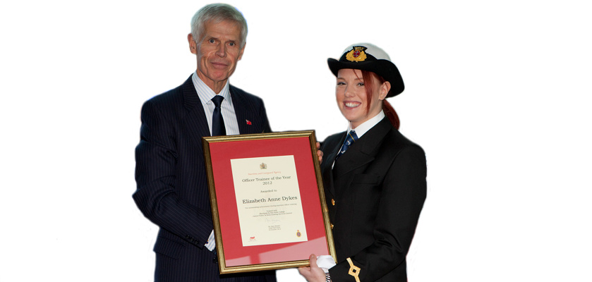 This year, the Maritime and Coastguard Agency’s prestigious Cadet of the Year award has gone to Lizzie Dykes of James Fisher.