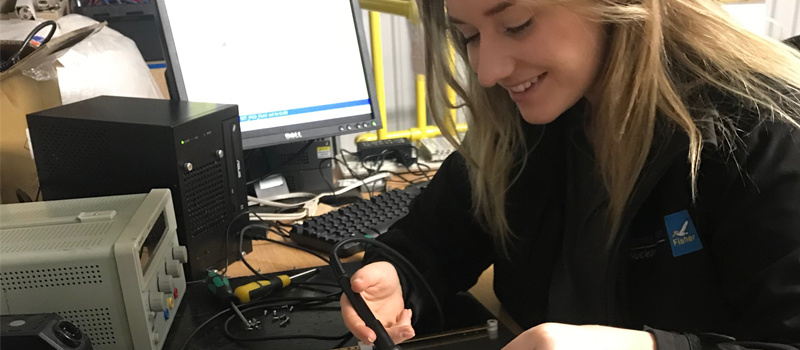 23-year-old Gemma Elliott has graduated with a first class degree in industrial engineering which she attained as part of her apprenticeship with JFN.
