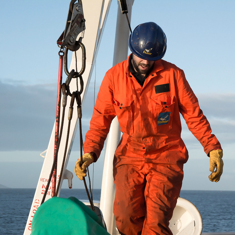 Carrying out day to day tasks on the Galway Fisher