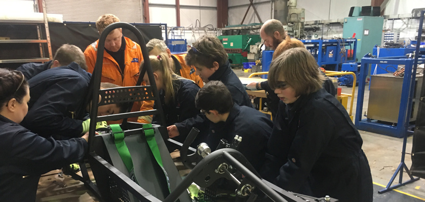 JFO has been helping to inspire young people considering a future in the marine and offshore industry.