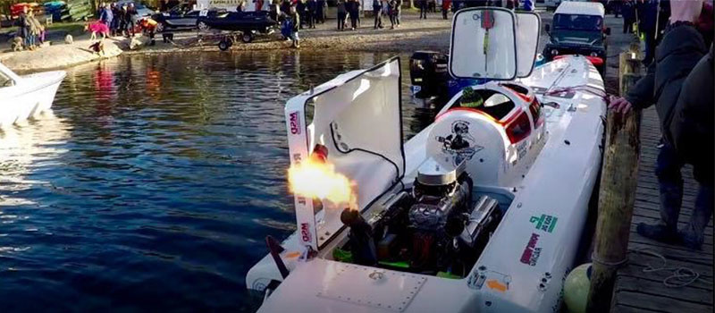Strainstall’s, Frank Rose, has broken new speed records with his James Fisher-sponsored race boat, Vintage Torque at this year’s Coniston Powerboats Records Week.