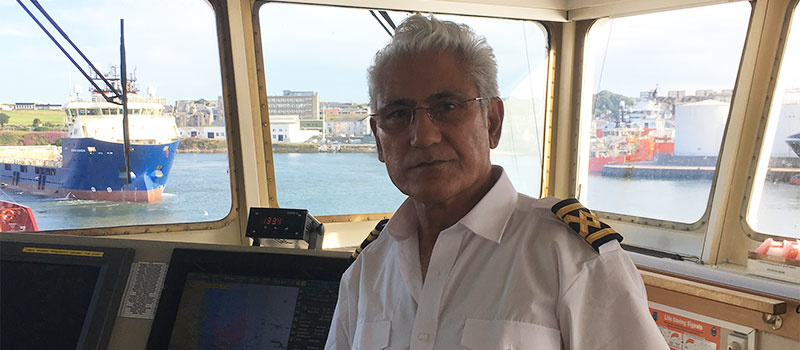 Captain Mir Ahmad is going into retirement at the age of 70 after an amazing 48 years at sea – 25 of them with the James Fisher group.