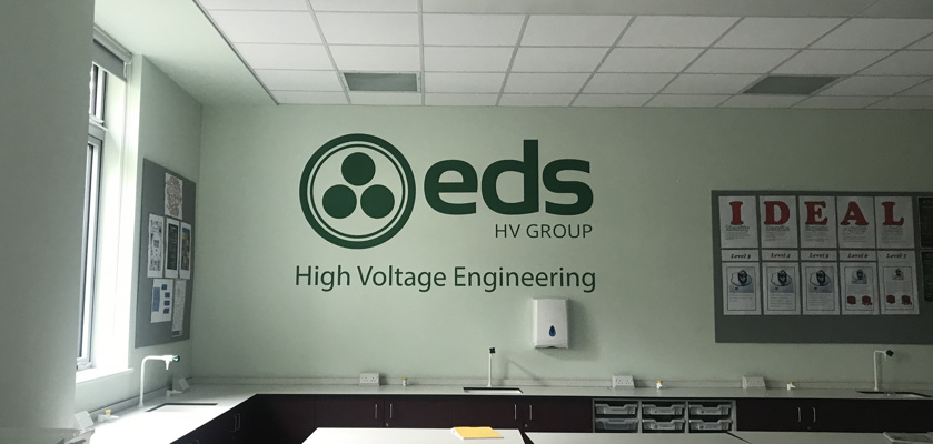 EDS HV has joined forces with Engineering UTC Northern Lincolnshire (a university technical college for 14-19 year olds) to create a ‘sponsored classroom’.