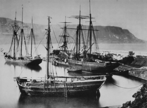 Glenravel Miner Barrow Harbour Vessels pictured in founding year 1847