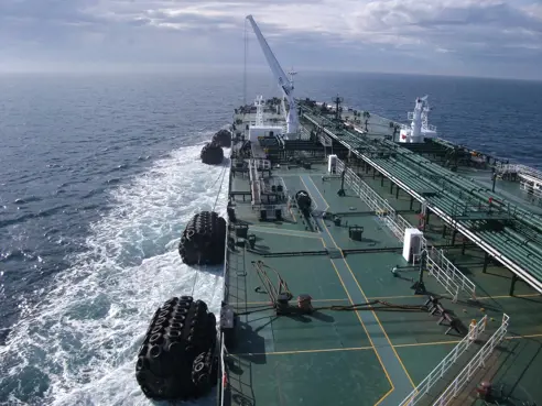 Transformation from shipping company into a wider marine services offering following the acquisition of Fendercare Marine in 2005