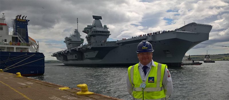 In the last few months James Fisher Shipping Services (JFSS) has conducted a complex but successful refuelling of the Royal Navy’s newest aircraft carrier, the Prince of Wales.