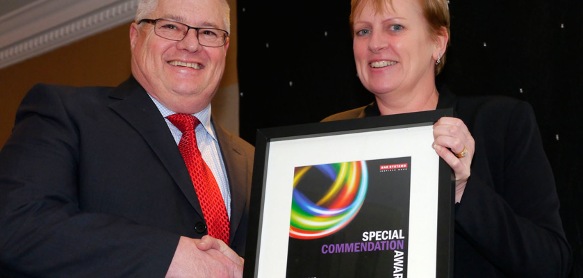 Won a commendation award from BAE Sytems for its support of the Astute programme.