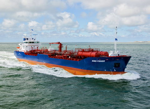 James Fisher and Sons plc King Fisher double hulled vessel