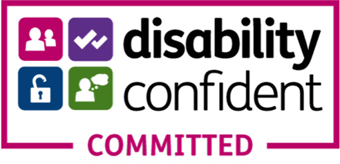 Disability confident committed logo