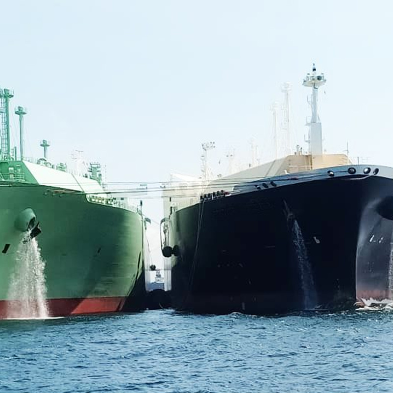 Fendercare Marine has conducted ship-to-ship (STS) transfers of liquified natural gas (LNG) for one of the global leading energy companies.