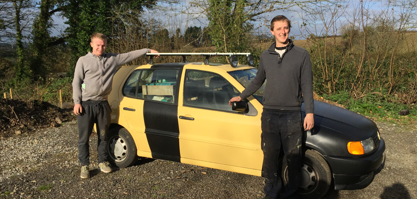James Fisher employee is driving 4000 miles to West Africa and across the Sahara Desert in an old car to raise money for charity.