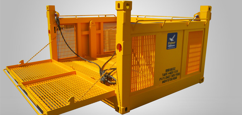 Fisher Offshore (FO) has created its own subsea basket for transporting equipment from the surface to the (subsea) worksite.