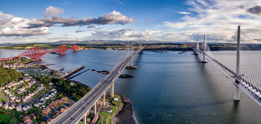 JFTS' work on the iconic Queensferry Crossing in Scotland came to a triumphant end in August when the new bridge across the Forth was formally opened.