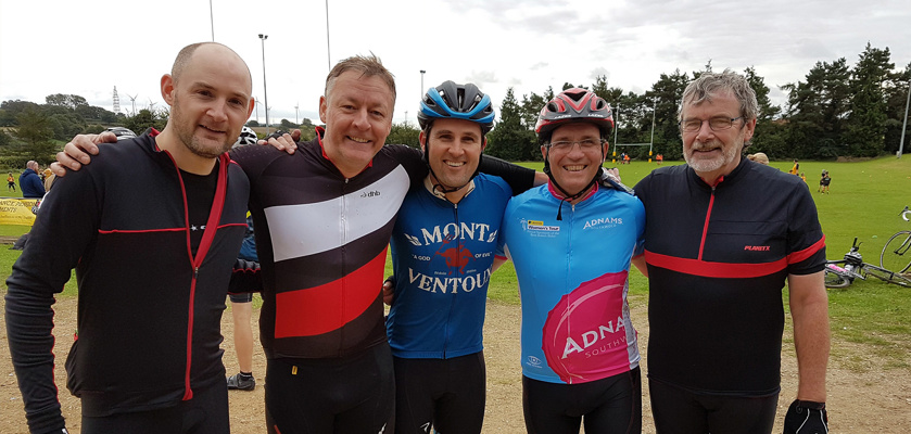 A team from JF Subsea and Fendercare embarked on an impressive 70 mile charity bike ride in aid of the Big C charity.