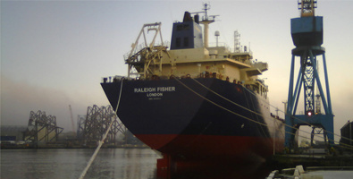 James Fisher’s recently acquired oil tanker, Raleigh Fisher, is conducting important environmental tests for the National Oceanography Centre.